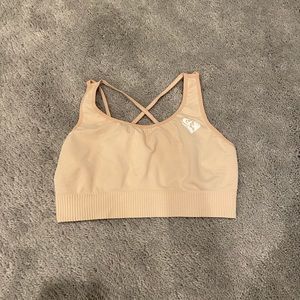 Women’s Best power seamless sports bra (Nude)